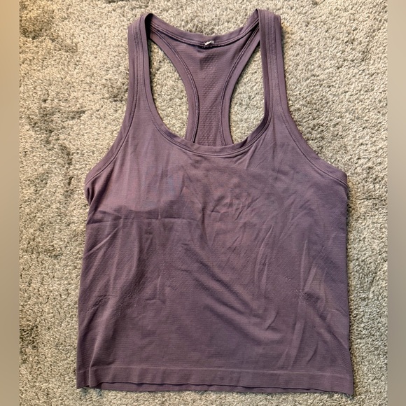 Lululemon swiftly tech racerback tank in purple ash - Picture 1 of 3